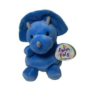 Palm Pals Tank Triceratops dinosaur stuffed animal